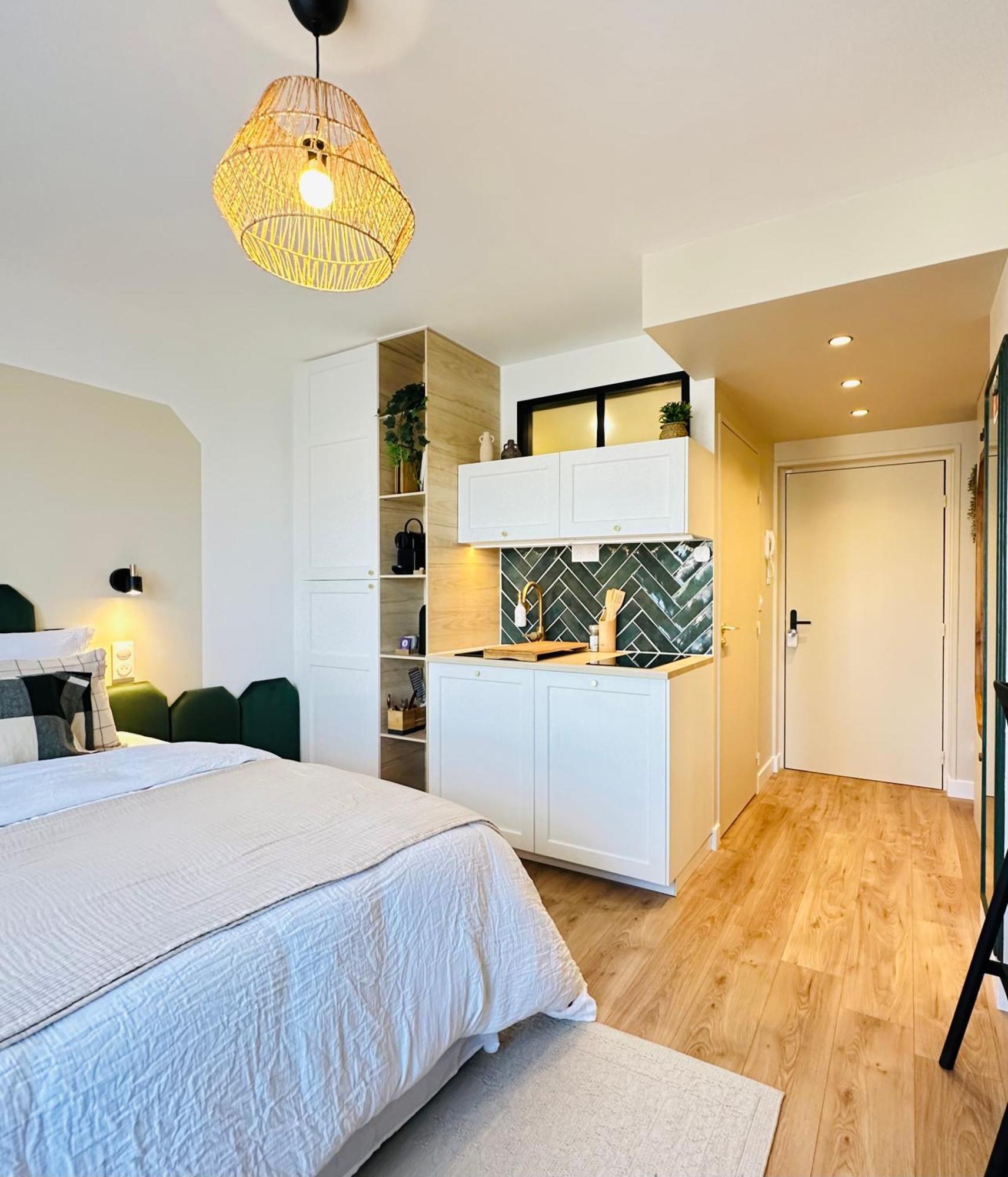 L'Emeraude - Superbe Studio Tout Equipe + Parking Metz Dış mekan fotoğraf